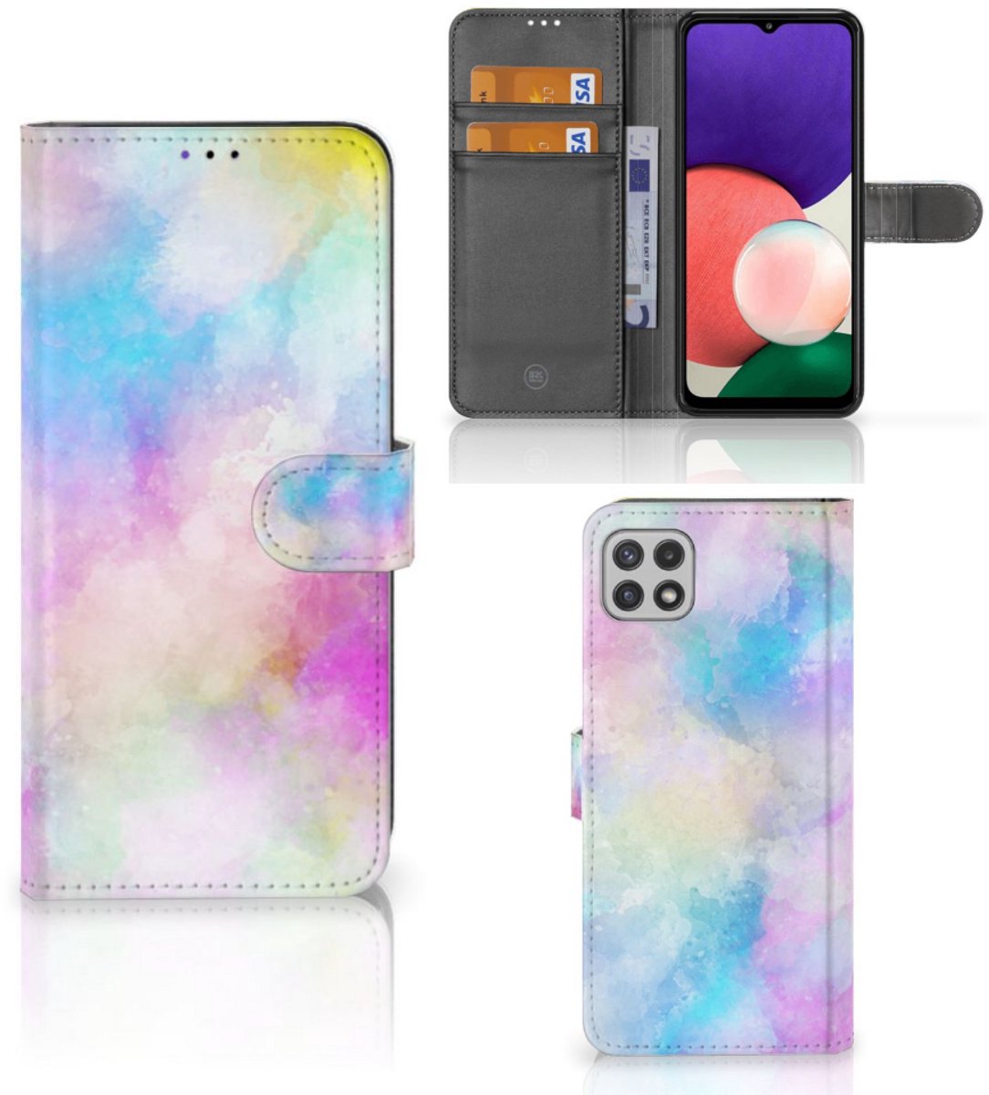 Hoesje Samsung Galaxy A22 5G Watercolor Light