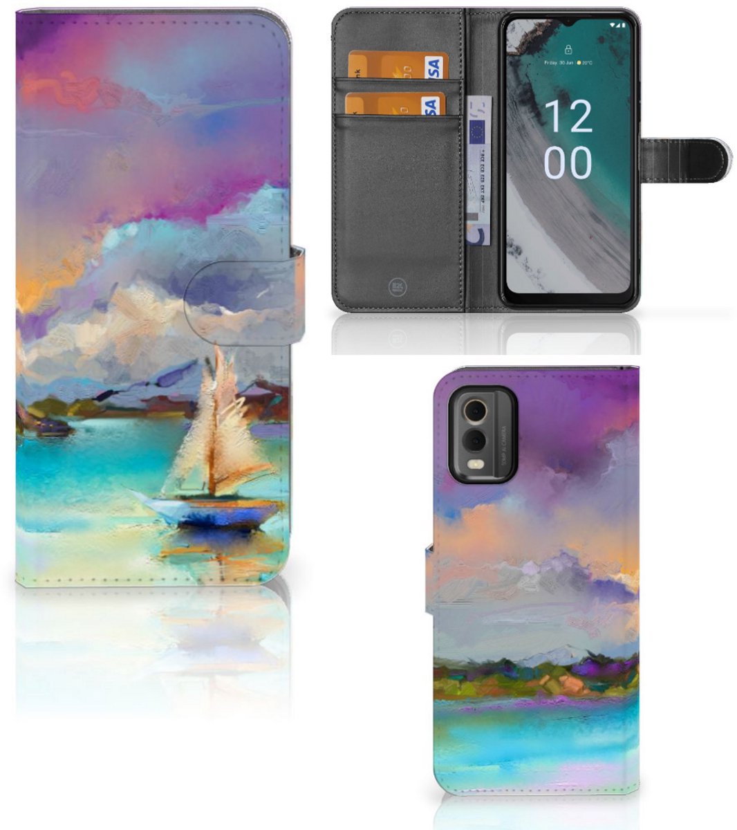 Hoesje Nokia C32 Boat
