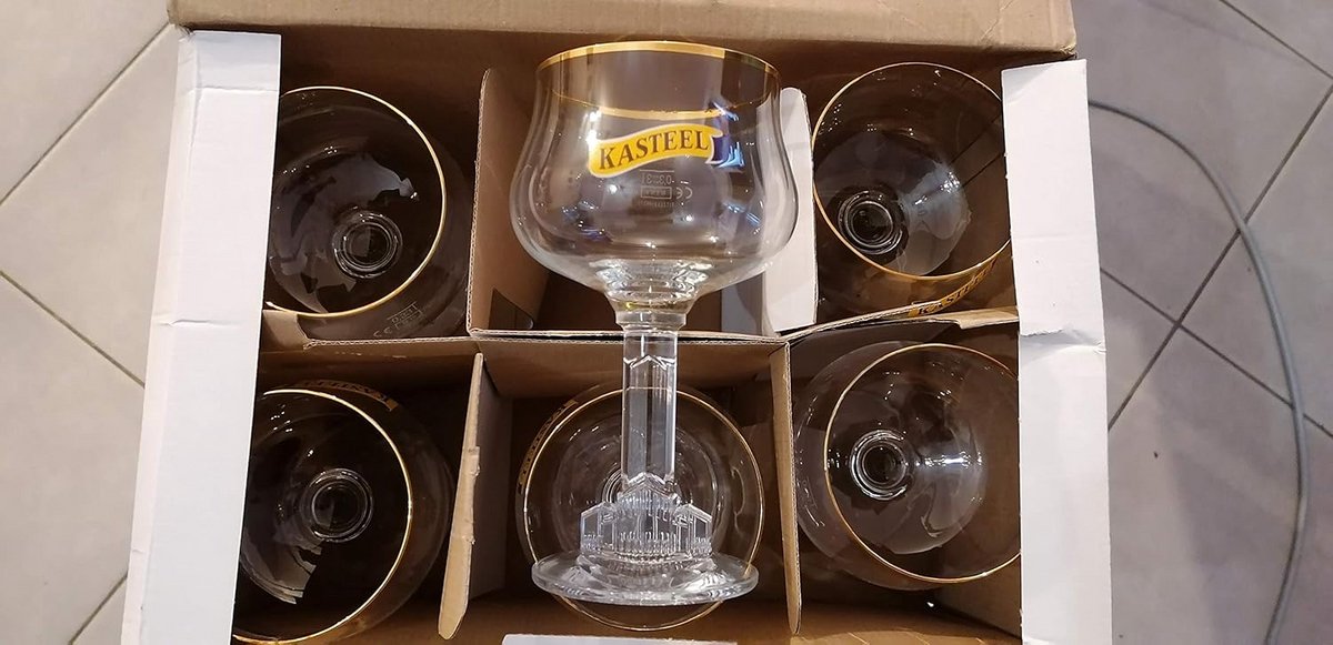 Set van 6 glazen bierglazen 33 cl - Perfect voor elke gelegenheid