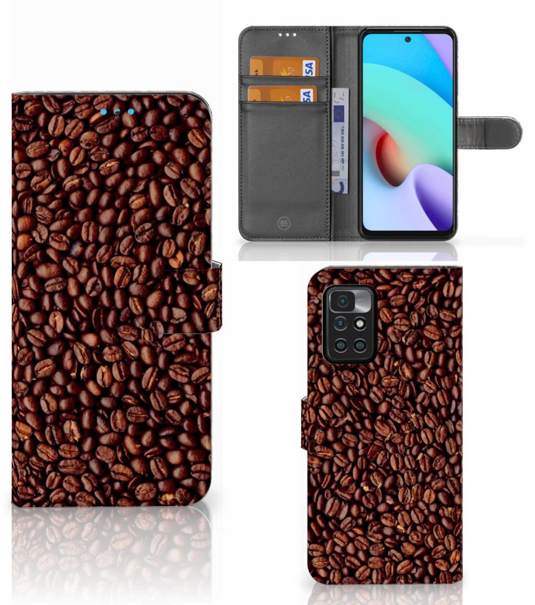 Xiaomi Redmi 10 Book Cover Koffiebonen