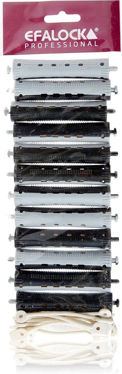 Professionele Koudgolfwikkelaar 16 mm - 2-kleurig Grijs/Zwart
