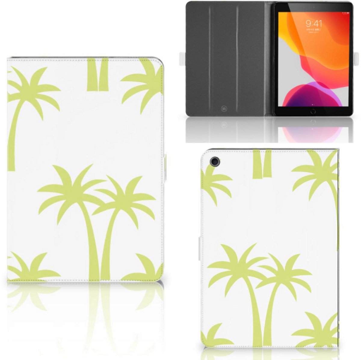iPad 10.2 2019 | iPad 10.2 2020 | 10.2 2021 Tablet Cover Palmtrees