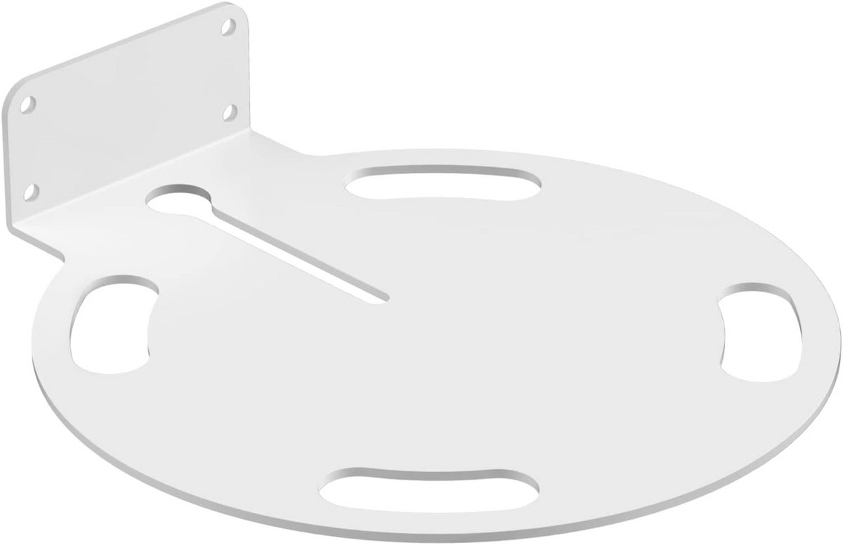 Muursteun voor Subwoofer - Heavy Duty Montagebeugel voor Draadloze Subwoofer - Wit