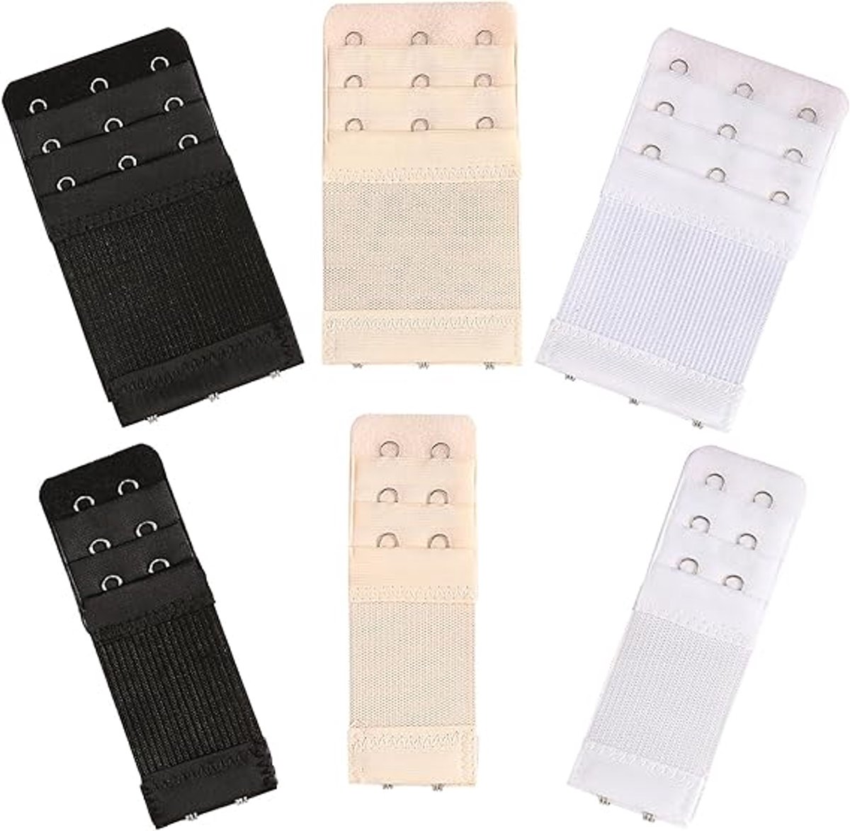Verlengstuk voor beha, verlengstuk, beha-verlenger, elastische verlenghaakband, nylon beha-bandverlengers voor vrouwen, meerdere maten beschikbaar,Stijl 12