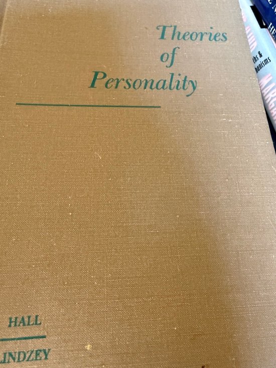 Theories of Personality - cover