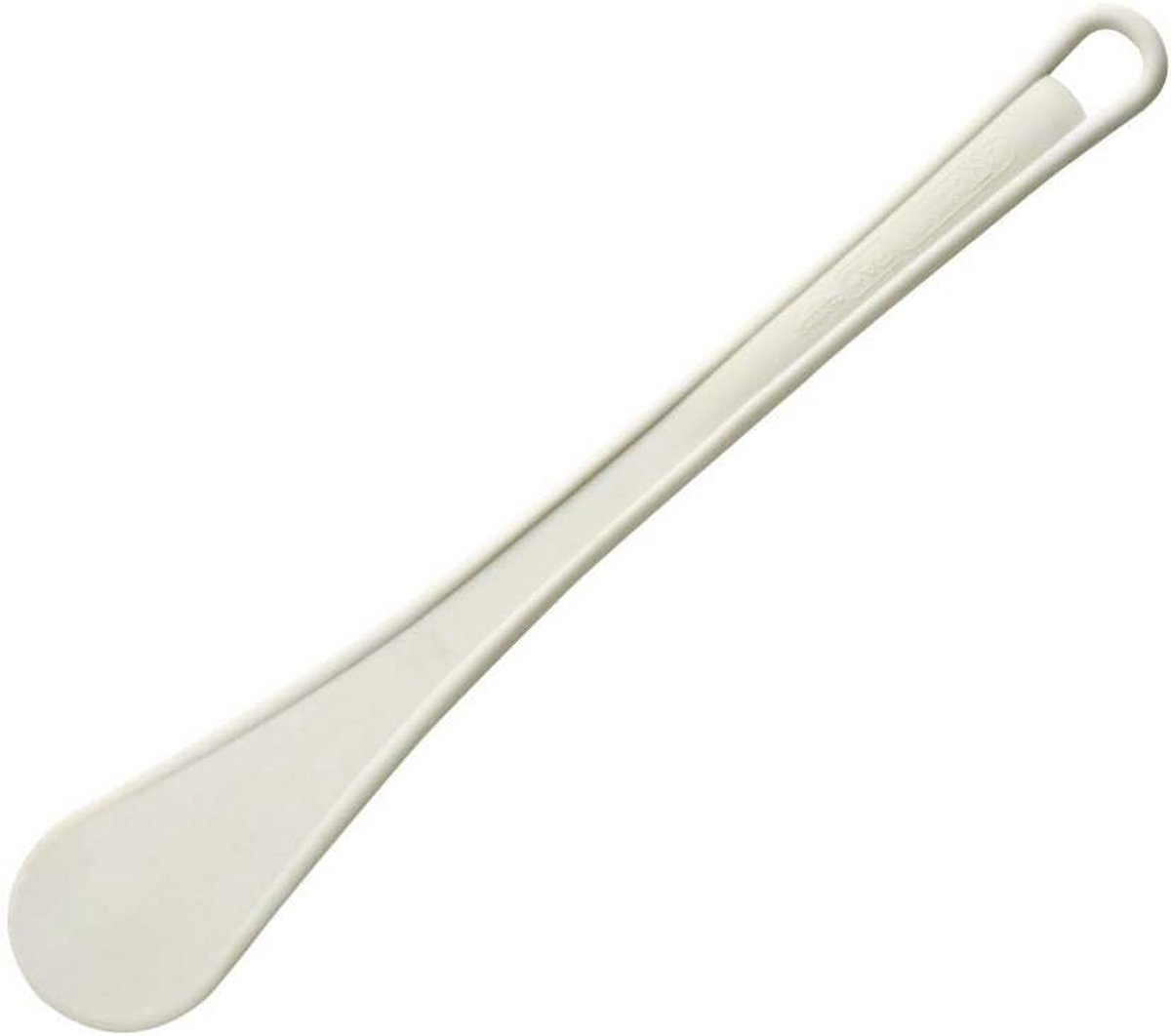 Witte Keukenhulp Spatel van Kunststof - 35cm