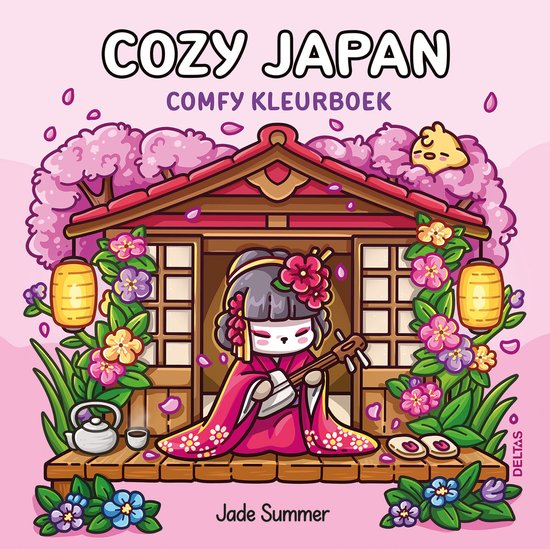 Cozy Japan - Comfy kleurboek Jade Summer - cover