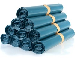 Tip: Hypafol 100 stuks scheurvaste vuilniszakken, extra sterke afvalzakken, 10 blauwe rollen, 120 l inhoud, stabiele vuilniszakken van milieuvriendelijke gerecyclede folie