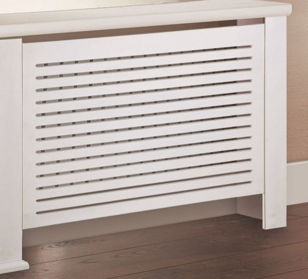 CanDo Radiatorpaneel Chester - Wit MDF - 80 x 60 cm