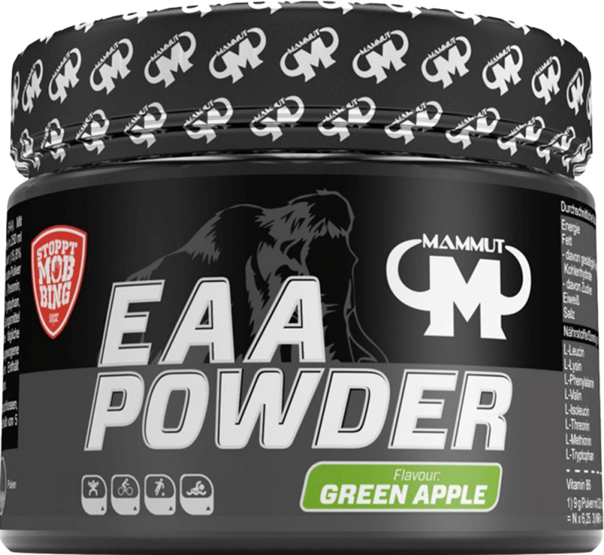Mammut EAA Powder (250g) Green Apple - Aminozuren - EAA