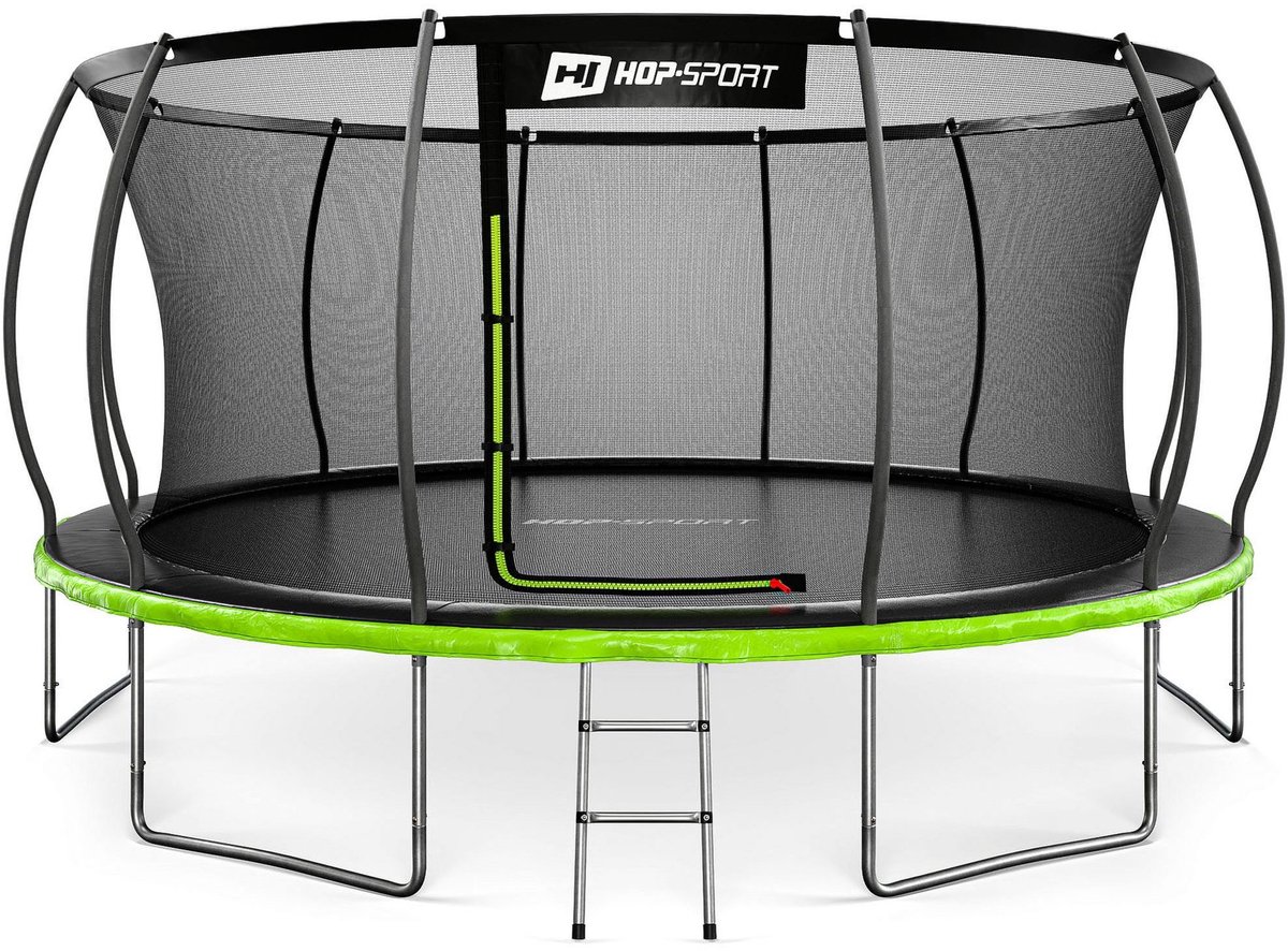 Hop Sport HS-PT16I – Trampoline – Ø488 cm 16FT – Binnenveiligheidsnet – Incl. Ladder