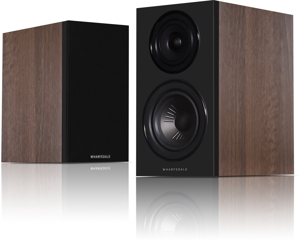Wharfedale Diamond 12.1i Boekenplank Speaker – Diepe Bas – 2-weg – 130mm Driver – 50Hz-20kHz – Passieve Speaker – Walnoot