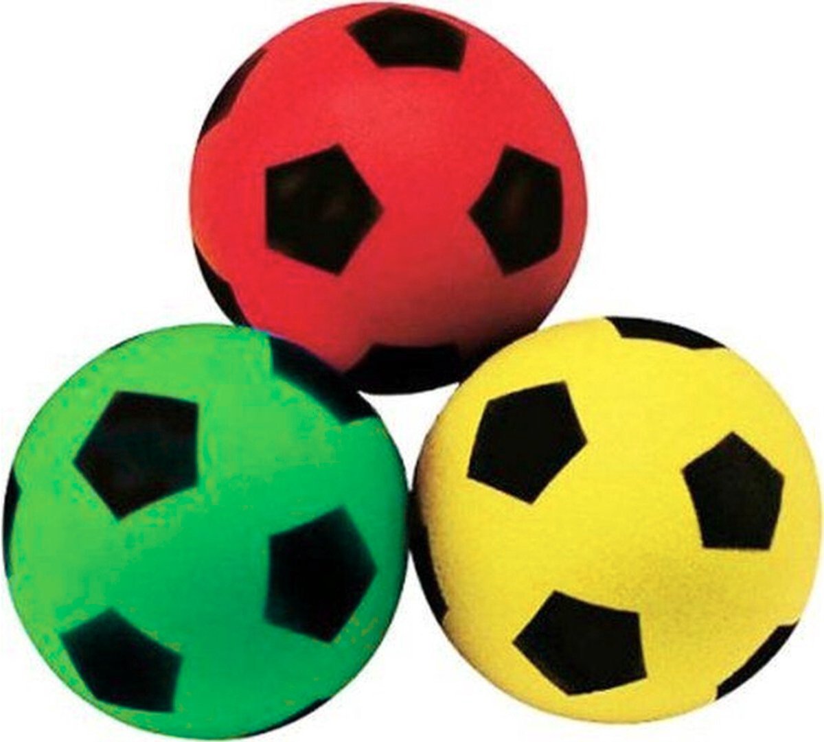 Androni Foamvoetbal 20cm Set van 3