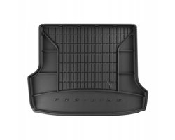 FROGUM PROLINE 3D Set - Rubberen Automatten + Kofferbakmat - Geschikt voor VOLVO V70 II Kombi (1999-2007) - Zwart
