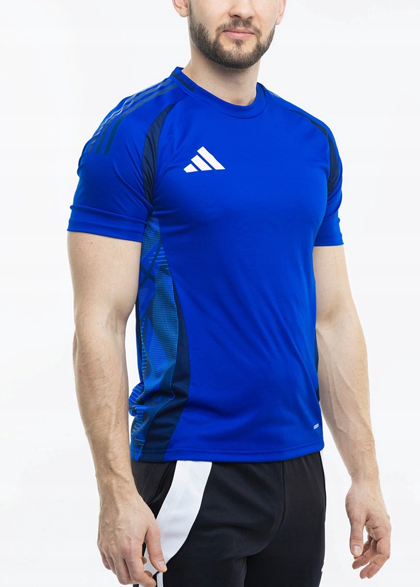 adidas Sportshirt Heren Tiro 24 – Polyester Blauw