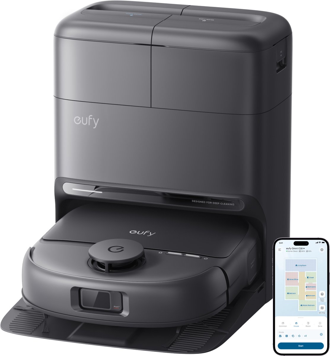 eufy C28 Robotstofzuiger met 15.000 Pa (EAN: 0194644270452)