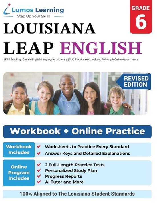 Leap by Lumos Learning- LEAP Test Prep - cover