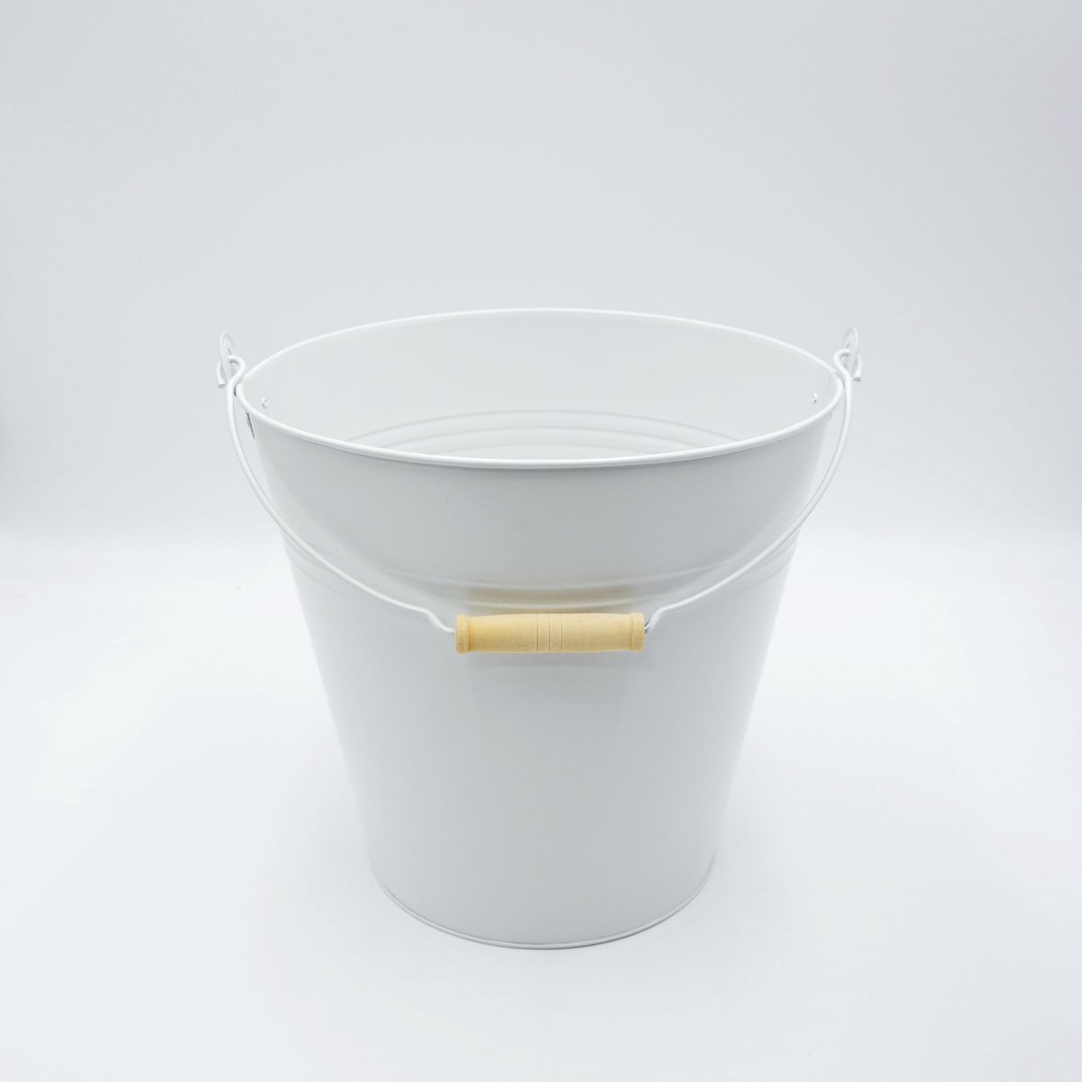 UNUS® Emmer metalen diameter 29 cm wit