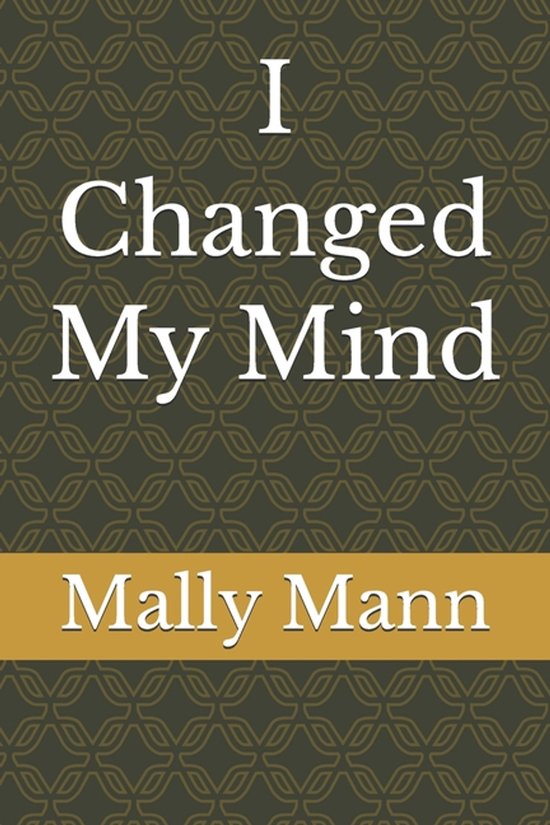 I Changed My Mind - cover