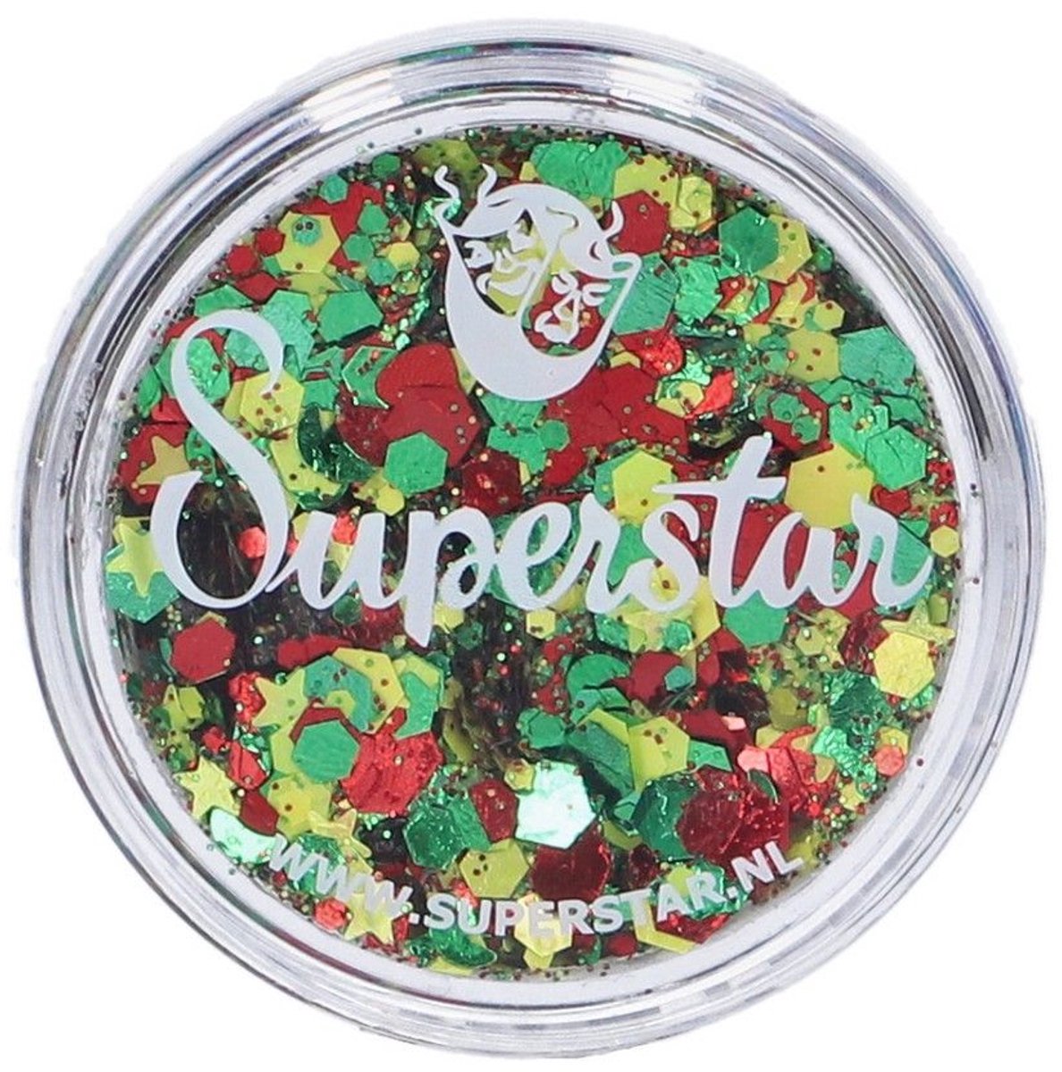 Superstar Chunky Glitter Cream Alaaf