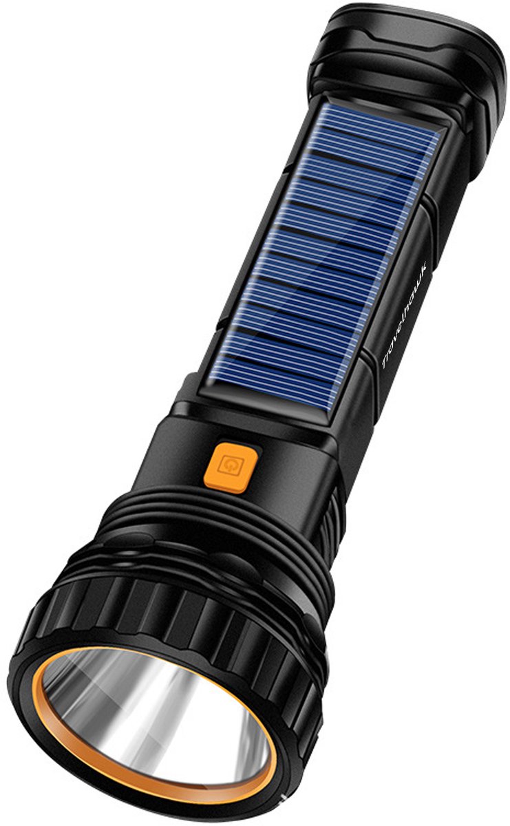 Travelhawk Solar Zaklamp Oplaadbaar 1000 Lumen