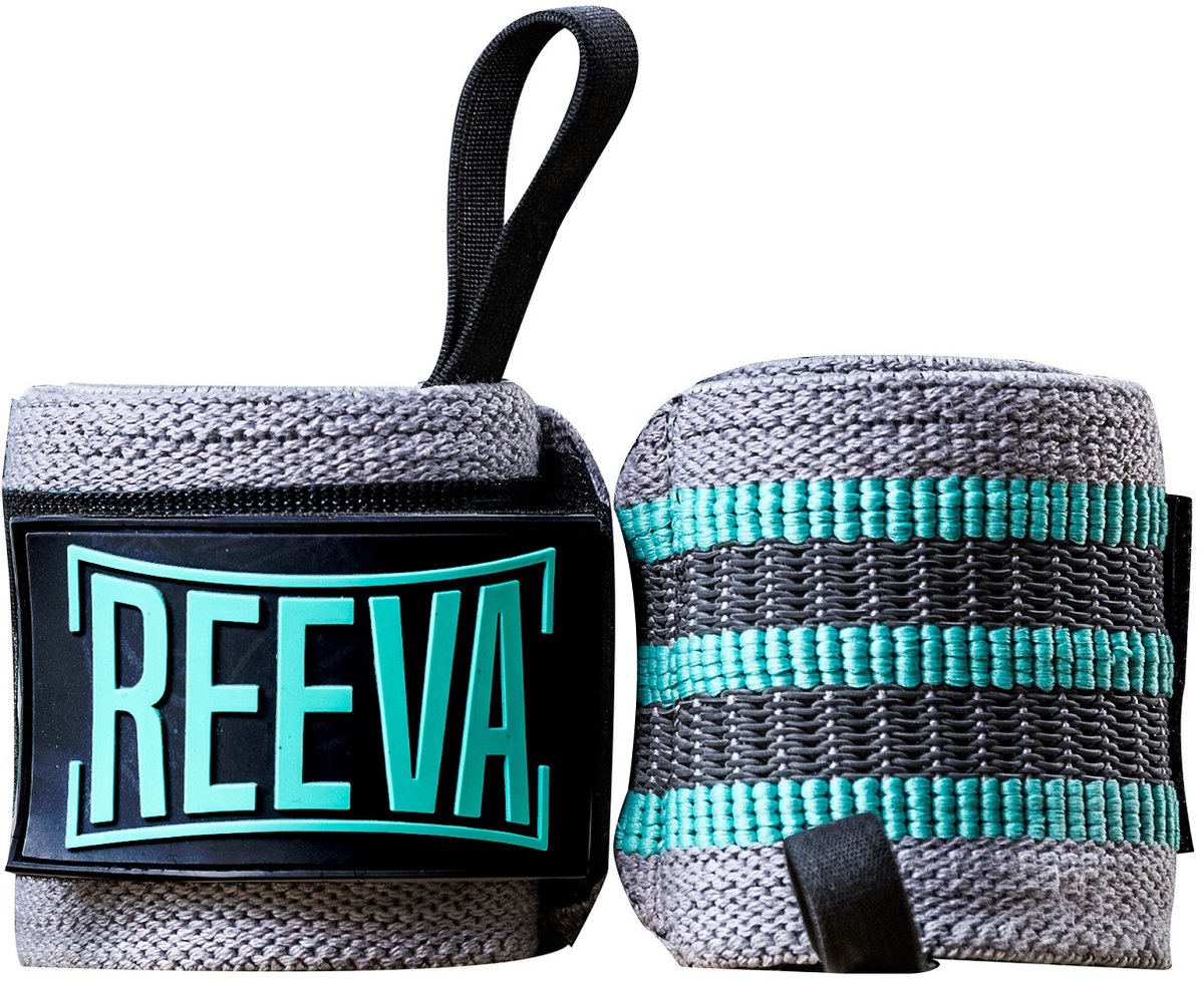 Reeva Wrist Wraps Blauw - Wrist Wraps geschikt voor Fitness, Crossfit en Krachttraining - Wrist Wraps voor Heren en Dames