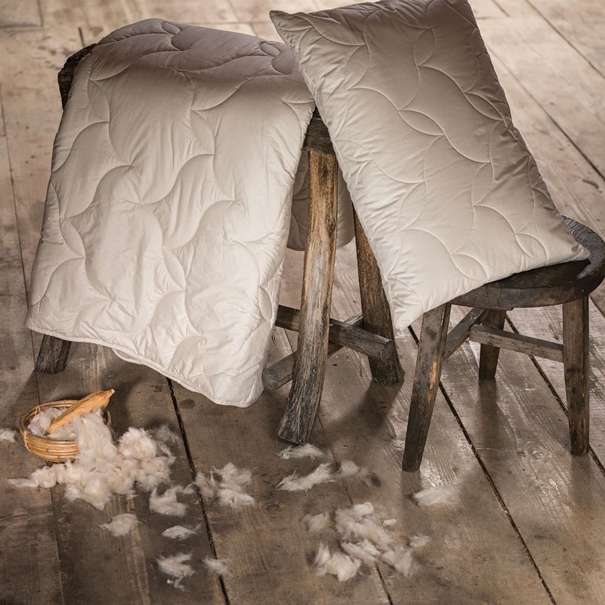 Kapok Winterdekbed - Silk Heaven - 240x220cm