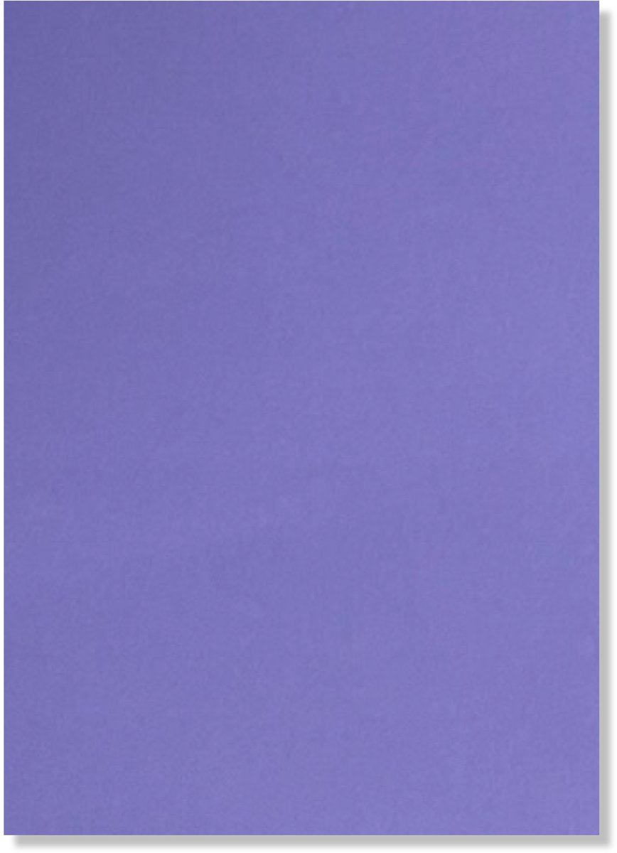 20 Vellen Violet Paars A4 Hobby Karton - 250g/sm - 297x210mm - Glad Cardstock Papier