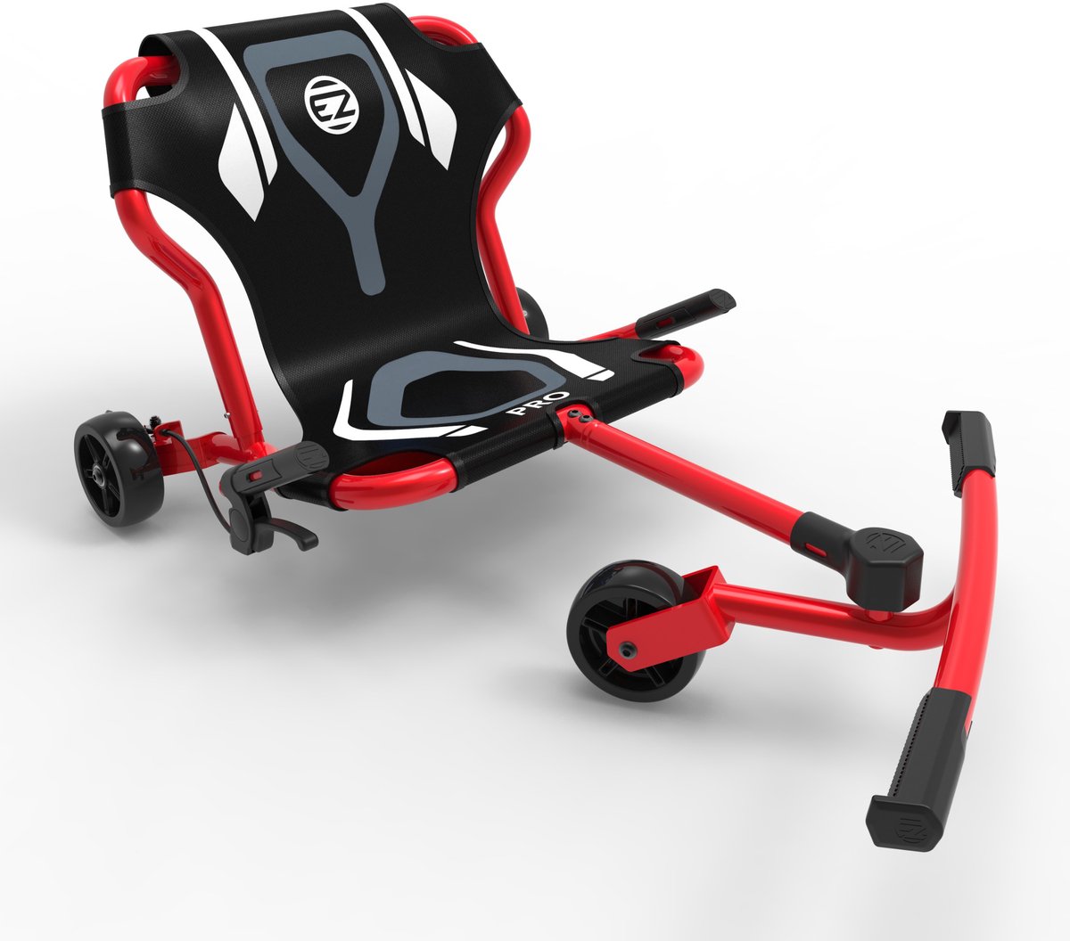 Bol.com EzyRoller Pro X skelter - Waveroller van 10 tot 17+ jaar - Vanaf 135 cm en tot 80 kg - Verstelbare driewieler - Rood aanbieding