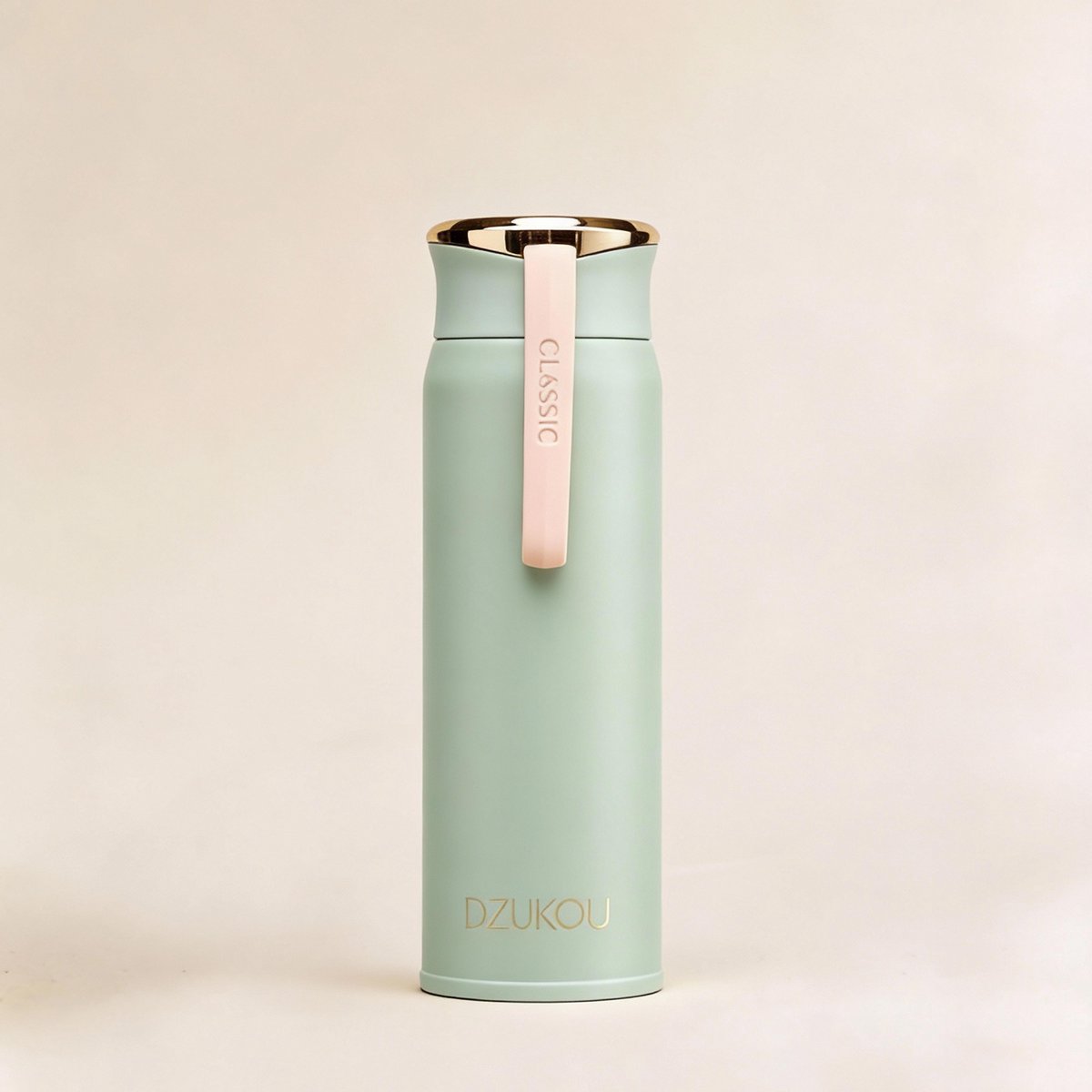 Dzukou Nameri - Thermosfles - RVS - 450 ml - Groen - Lekvrij