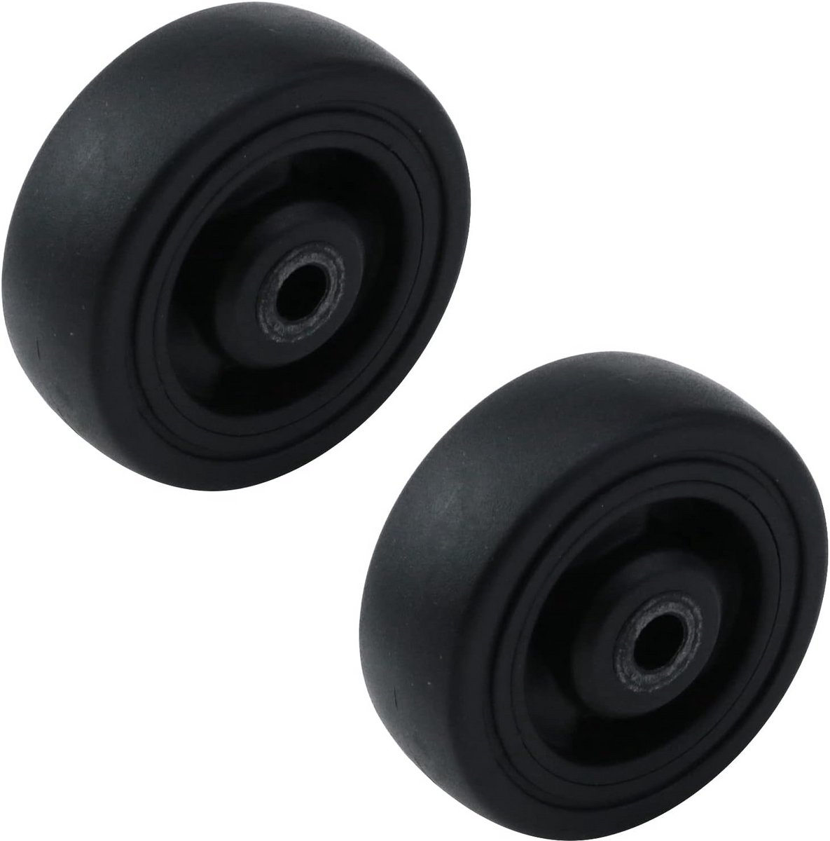2-Pack Universele PVC Bagage Wielen Vervanging Set - 4.8cm Diameter