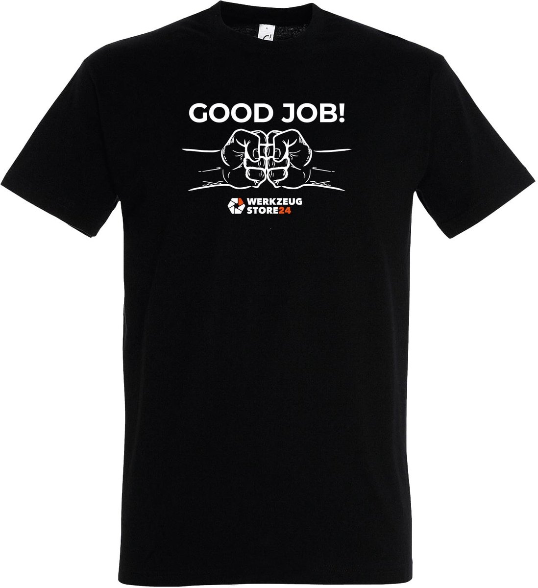 WS24 T-Shirt "Goed gedaan" Zwart Maat 2XL
