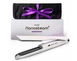 Dryze Nanosteam® - Stoom stijltang – Met Infrarood Technologie – Beschermt Tegen Hitte & Pluis – Professionele Haarstijltang – Voor Glans & Zacht Haar