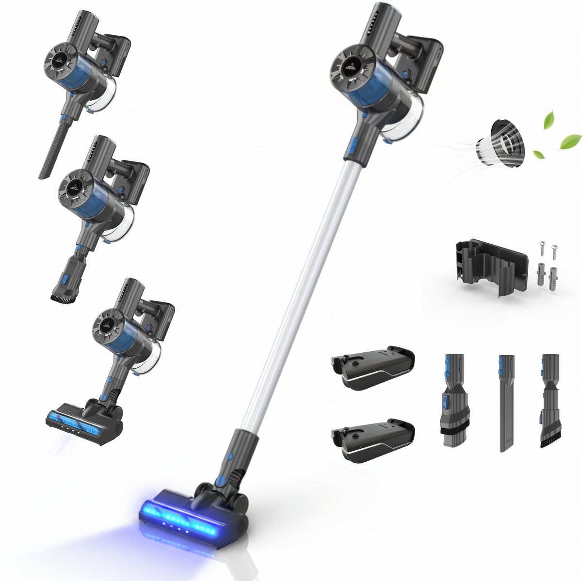 Innova PowerVac Pro Steelstofzuiger Draadloos - 500 Air - Innova® - €129,99