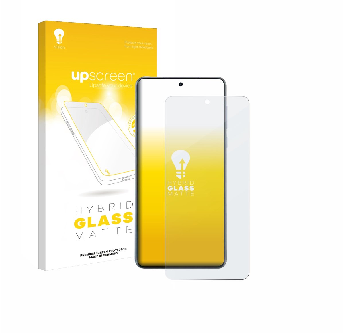 upscreen - Screenprotector voor Oppo Find X8s+ - Folie Beschermfolie Beschermglas matte