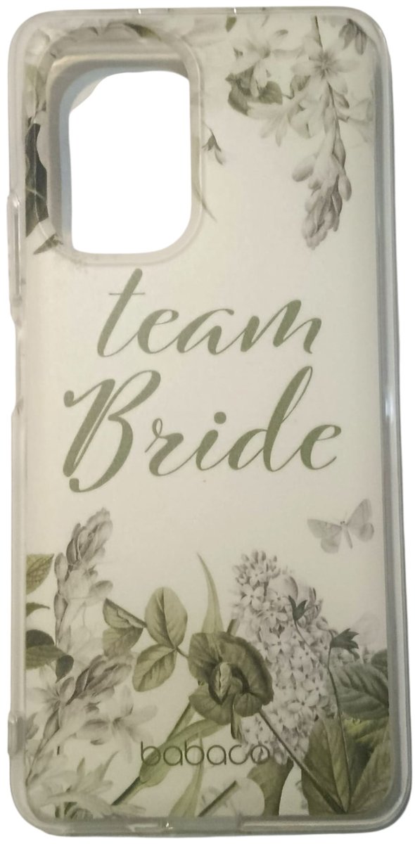 Telefoonhoesje - backcover - Xiaomi mi 11 / Redmi k40 /k40 pro /poco - team bride