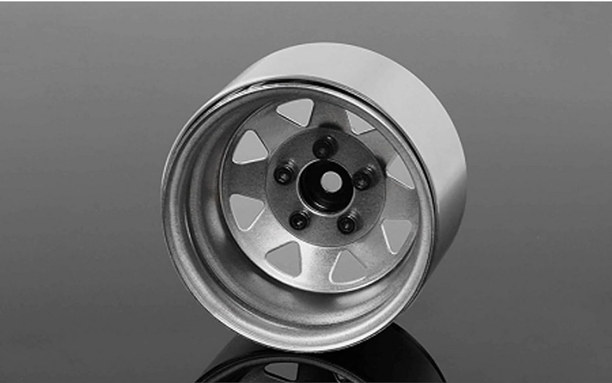 1.9 Inch Diepe Velgen Staal Gestempeld Beadlock Wielen voor RC Auto's