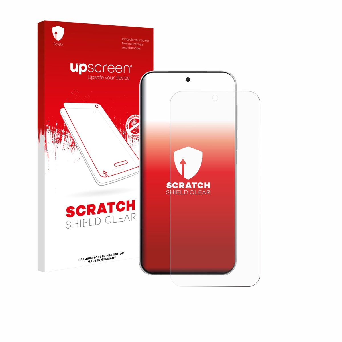 upscreen - Screenprotector voor OnePlus Turbo 6V - Folie Beschermfolie transparant