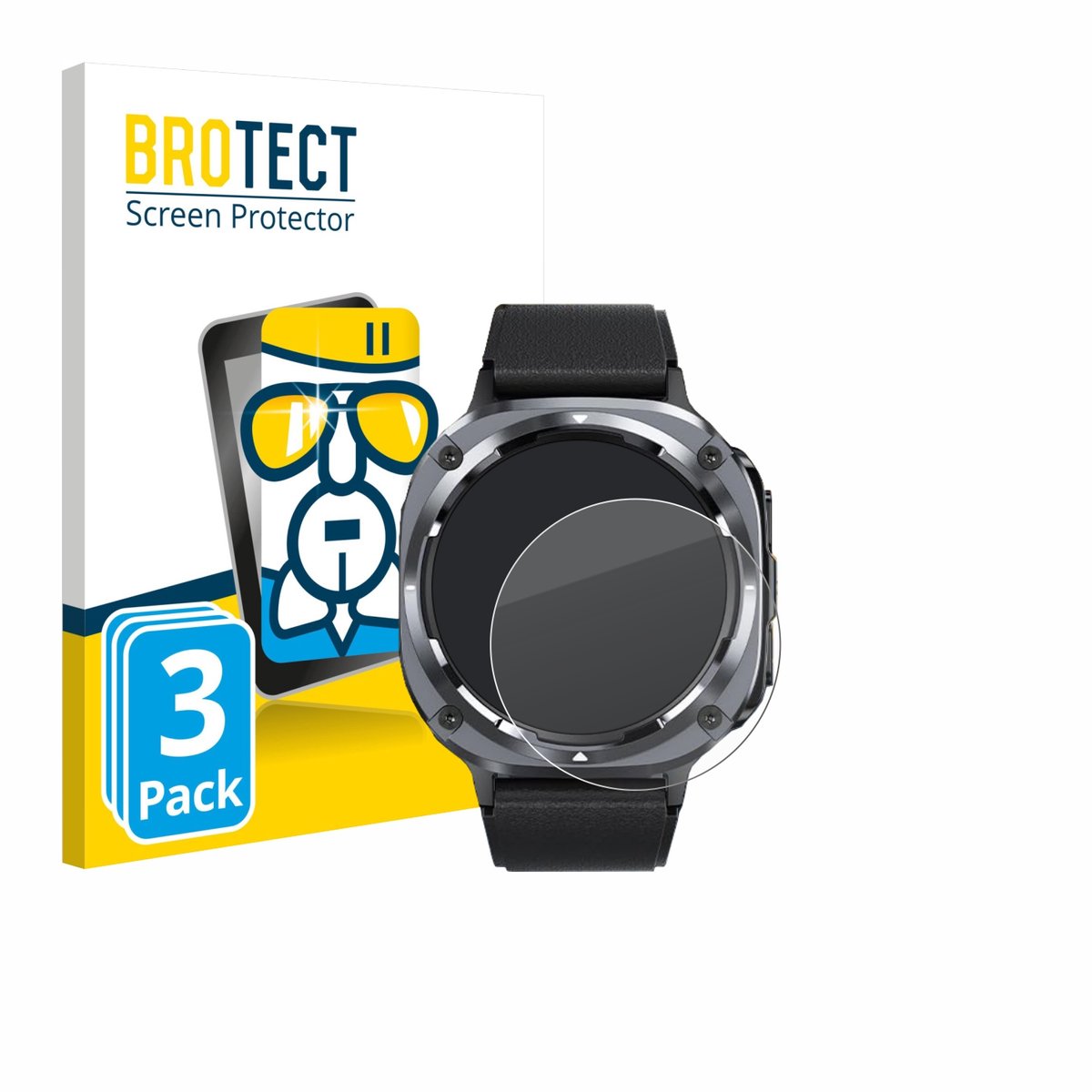 Screenprotector 3 Stuks voor TIMU S90 1.45" Beschermglas transparant