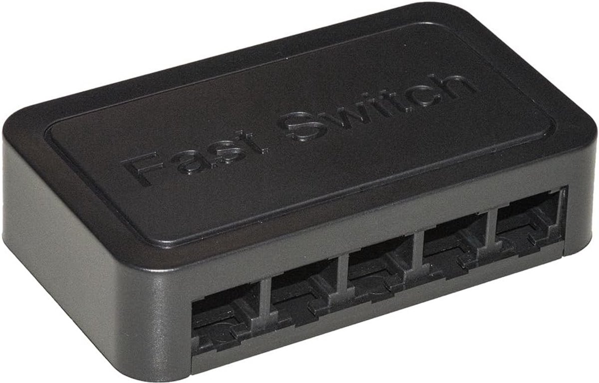 Netwerkswitch 5 Poorten Gigabit Ethernet voor Thuis en Kantoor - Plug & Play