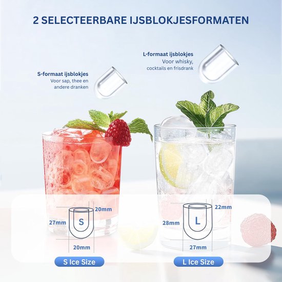 mavoa® ijsblokjesmachine - ijsmachine - ijsblokjesmakers van Merkloos — afbeelding 3