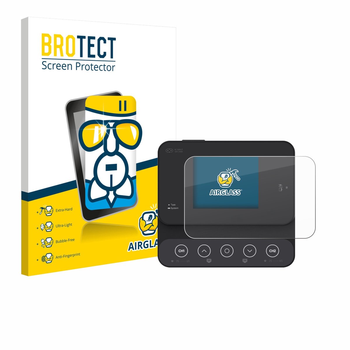 Screenprotector voor ISDT K2Zip Beschermglas transparant