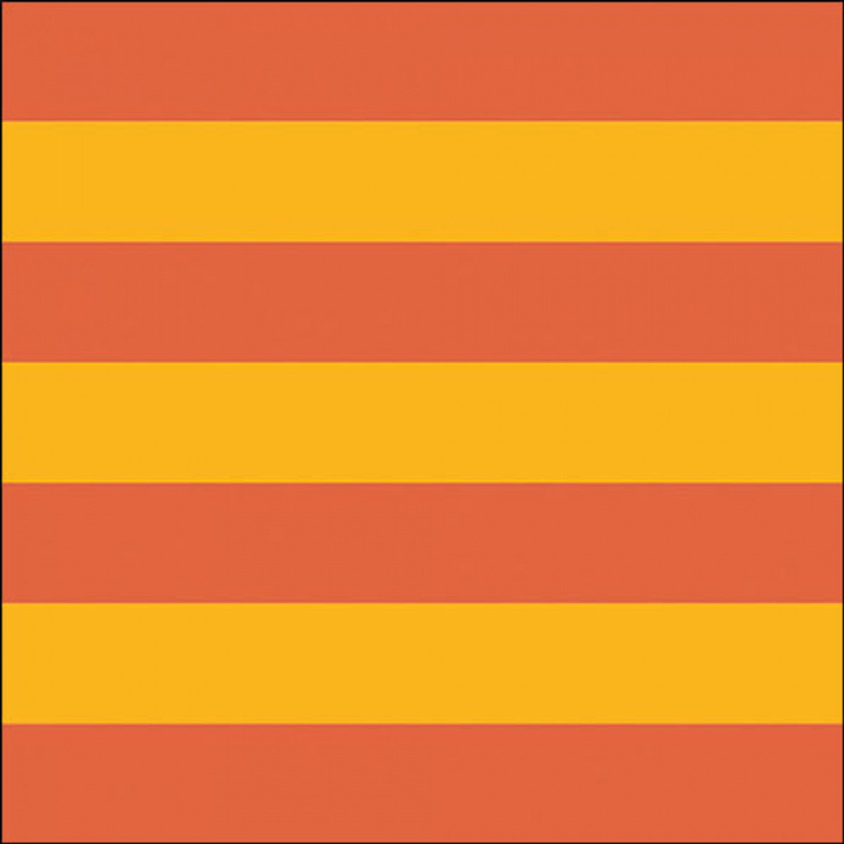 Ambiente Lunch servetten - Block stripe yellow/orange
