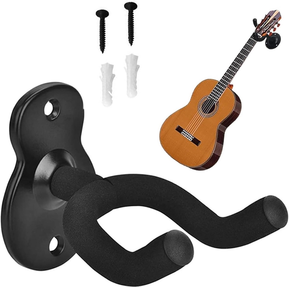 Universele Gitaar Wandhouder Met Verstelbare Haken voor Gitaar en Ukelele