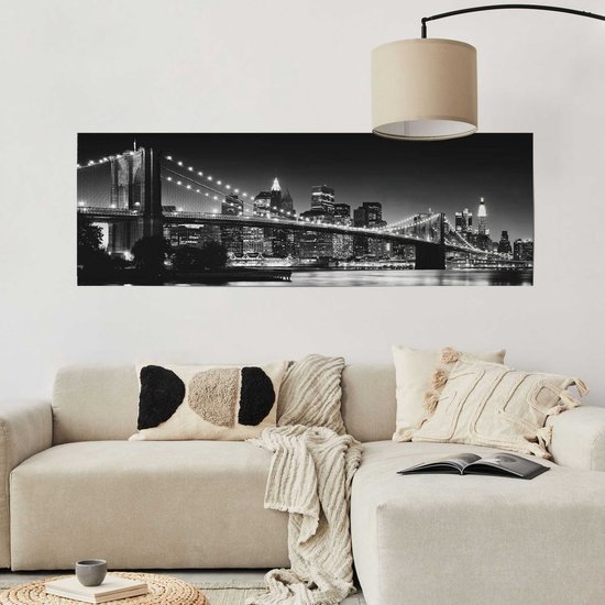 New York - Brooklyn Bridge - Affiche 158 x 53 cm