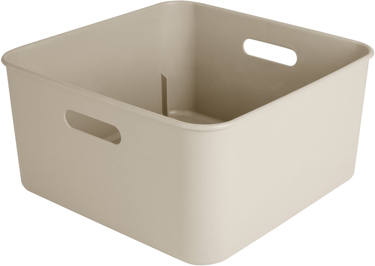 Sunware Sigma home cube box 12,5L - 31.3x31.3x15.7 cm - Beige