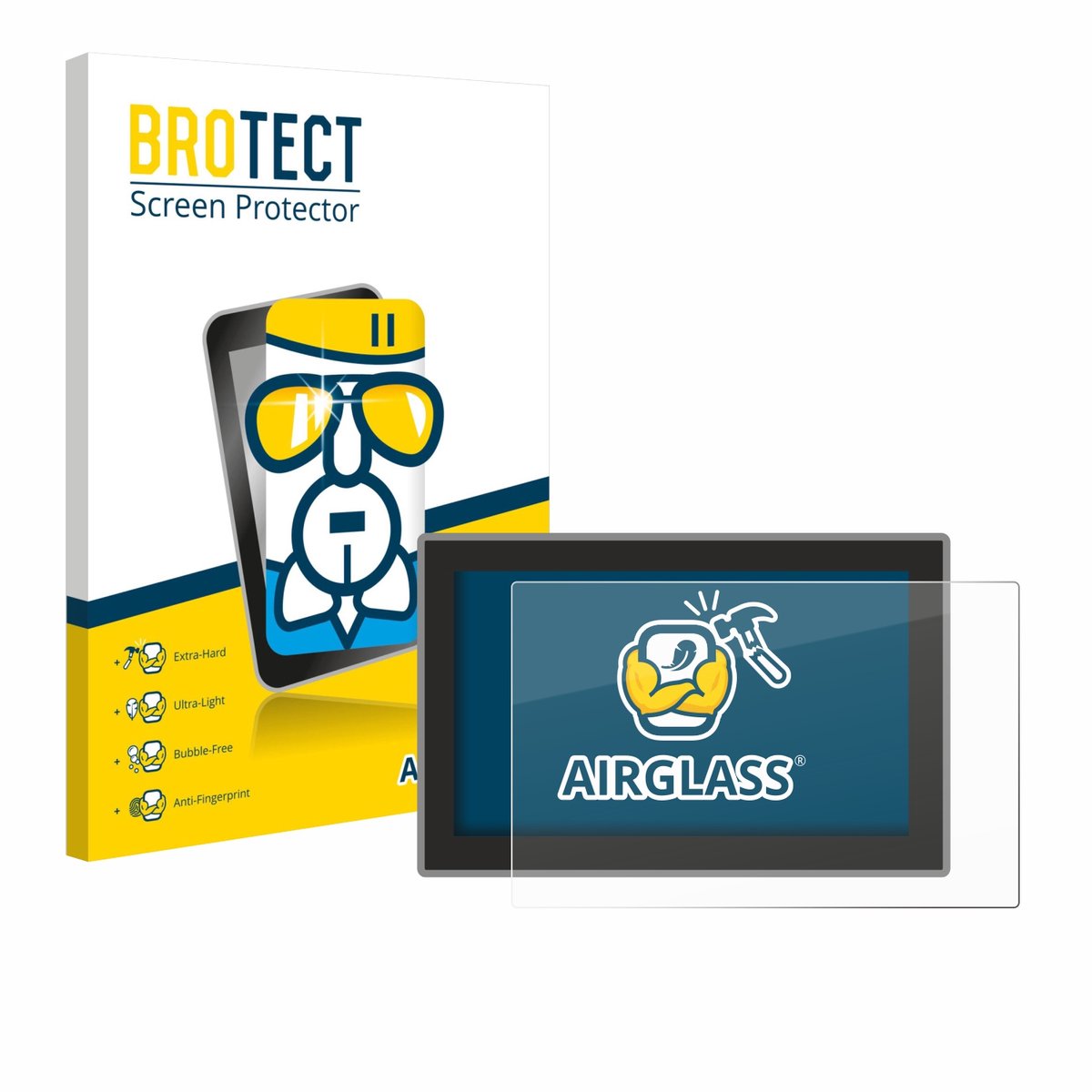 Screenprotector voor Mercedes-Benz Hymer MLT 580 (2025) Beschermglas transparant