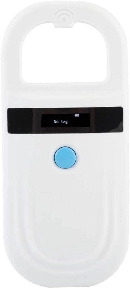 Draagbare Microchipscanner voor Huisdieren - Universele RFID Lezer voor Dieren (134,2 kHz)
