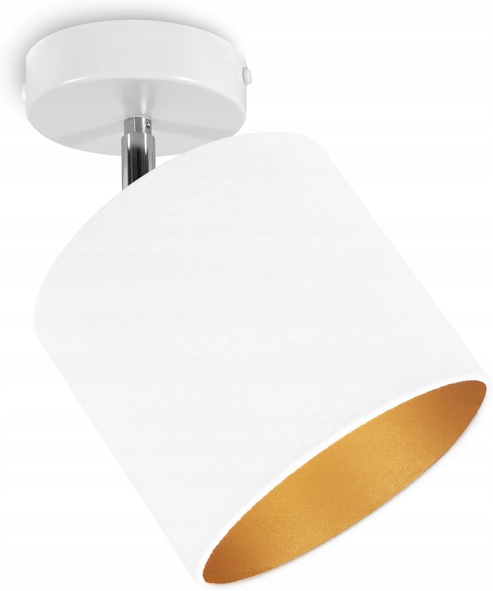 Moderne Plafondlamp Grijs - Hanglamp Woonkamer, Slaapkamer of Keuken - Ø20 cm Metaal en St