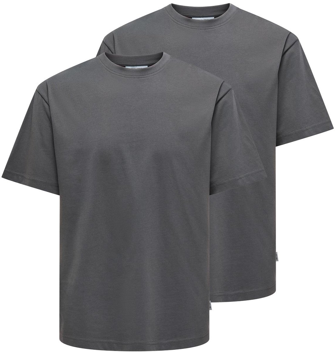 Only & Sons Heren t-shirt 2 pack Onsfred